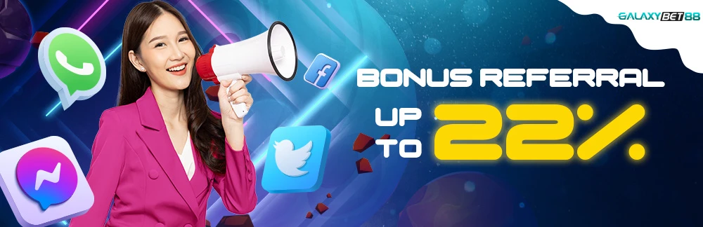 GalaxyBet88 Referral | Bonus Bagi Link | Referral GalaxyBet88